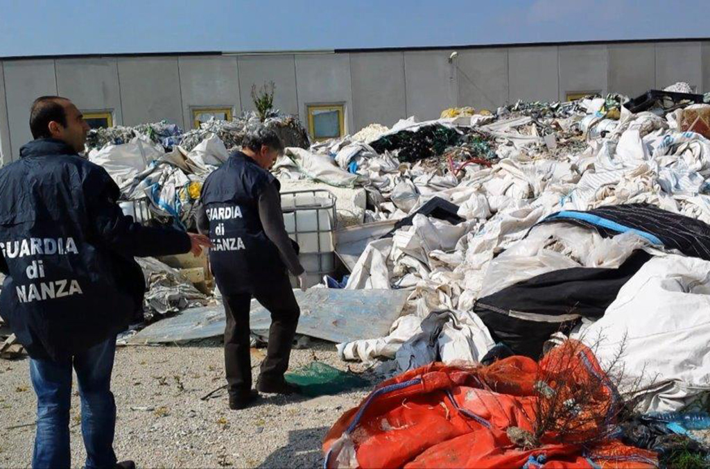 The report highlights an increase in illegal waste fire and landfills in Europe and Asia